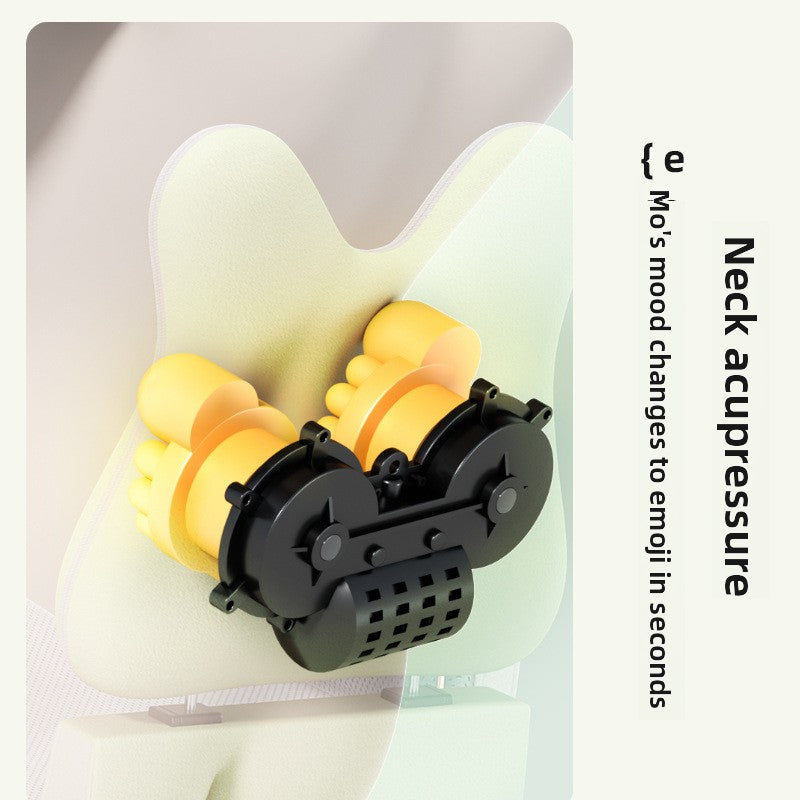 Back support massage pad