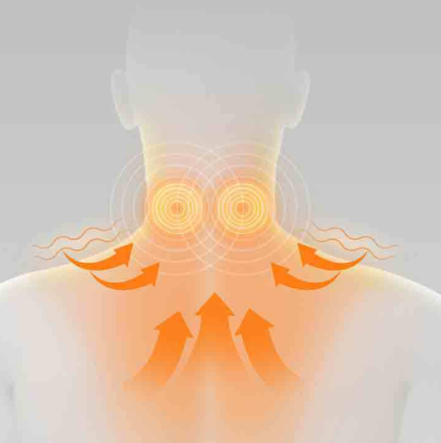 Massage Shawl with Heating and Infrared Therapy