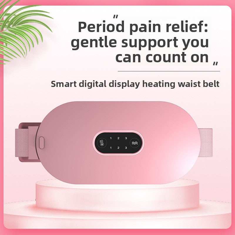 Menstrual Heat Therapy Belt with Vibration Massage