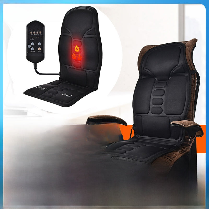 Massage heating seat cushion