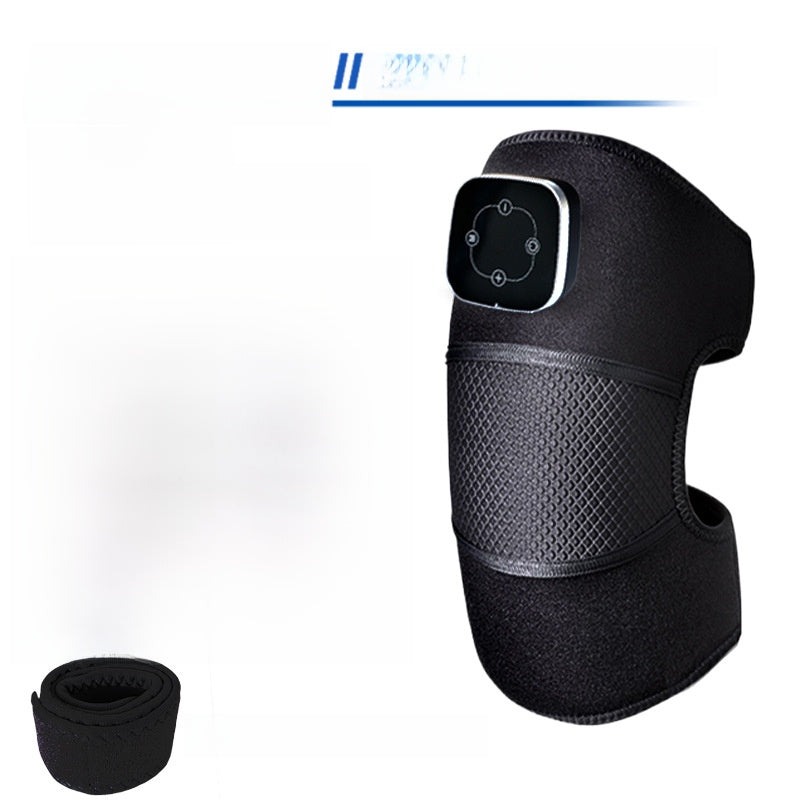 Electric heating massage knee pad